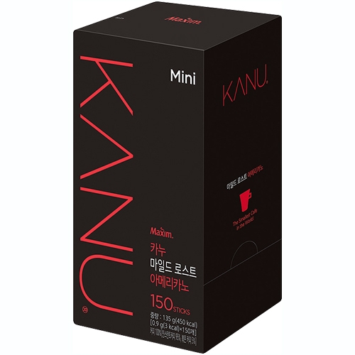 맥심 카누 미니 마일드로스트 아메리카노 150T