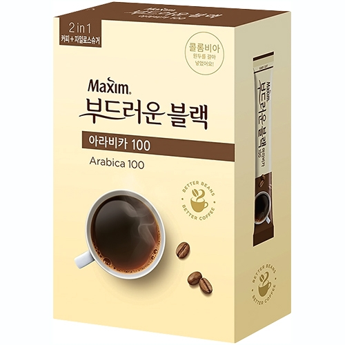 맥심 부드러운 블랙 아라비카100 20T