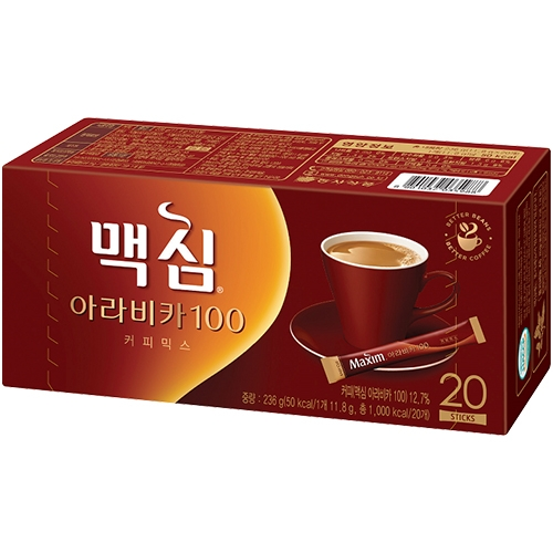 맥심 아라비카100 커피믹스 20T
