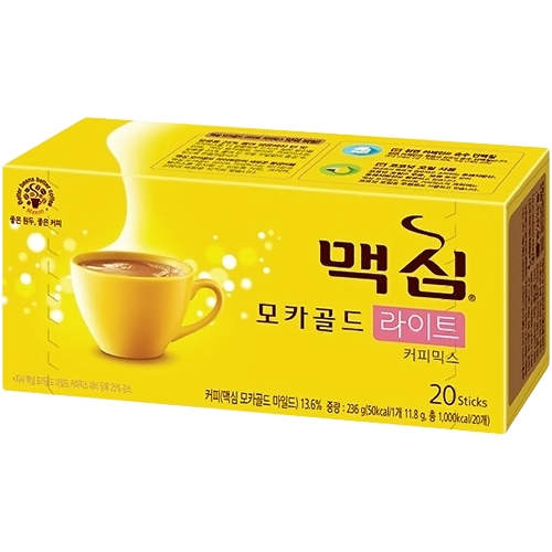 맥심 모카골드 라이트 커피믹스 20T