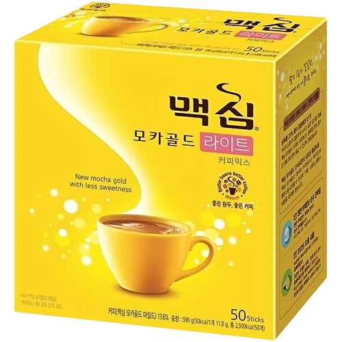 맥심 모카골드 라이트 커피믹스 50T