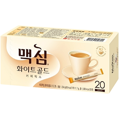 맥심 화이트골드 커피믹스 20T
