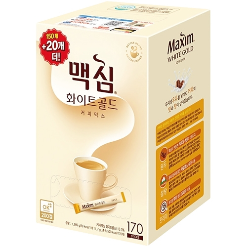 맥심 화이트골드 커피믹스 150T+20T
