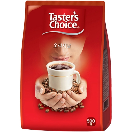 테이스터스 초이스 오리지날 커피 500g (파우치)