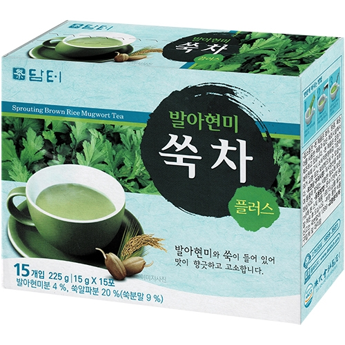 발아현미 쑥차 플러스 15T