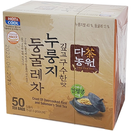 다농원 누룽지 둥굴레차 50T