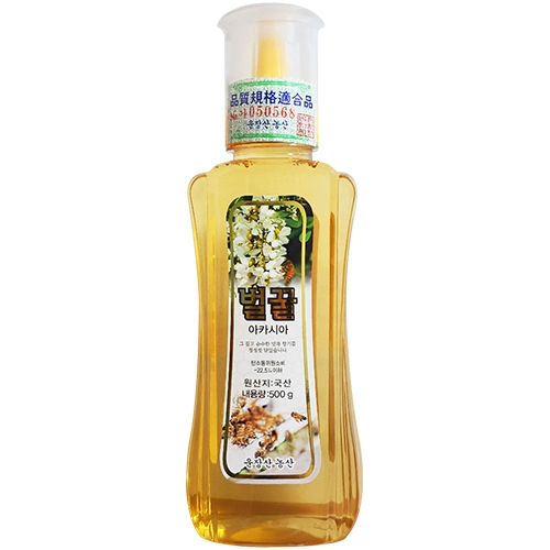 운장산 아카시아벌꿀 500g (튜브)