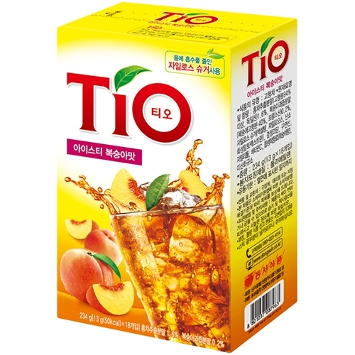티오 아이스티 복숭아맛 18T