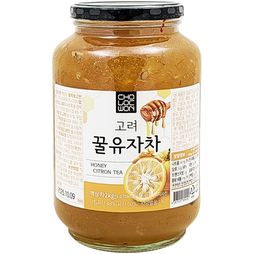 고려 꿀유자차 2kg