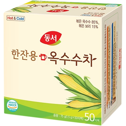 한잔용 옥수수차 50T