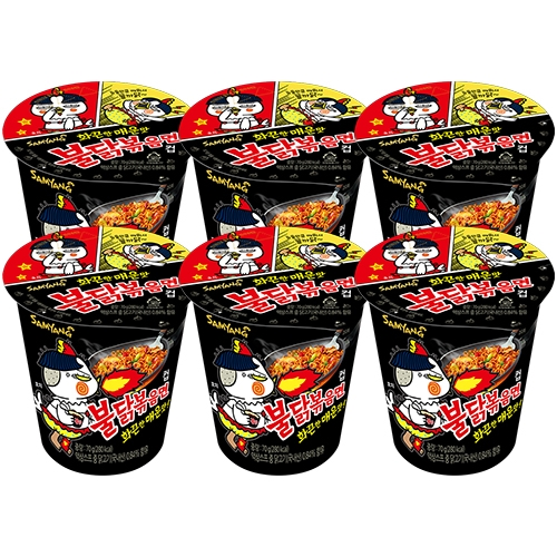 불닭볶음면컵 (70g/6개)