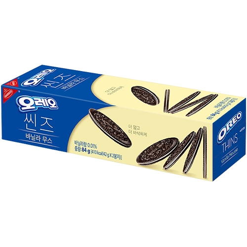 오레오 씬즈 바닐라 무스 84g