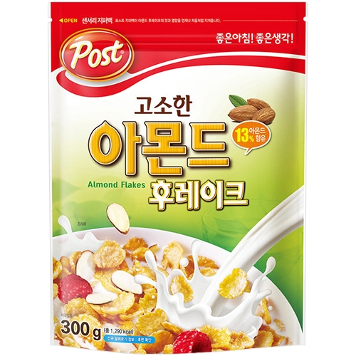 포스트 고소한 아몬드 후레이크 300g