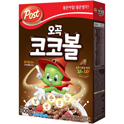 포스트 오곡 코코볼 300g