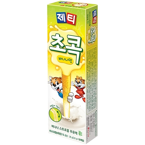 [단종] 제티 초콕 바나나맛 10T