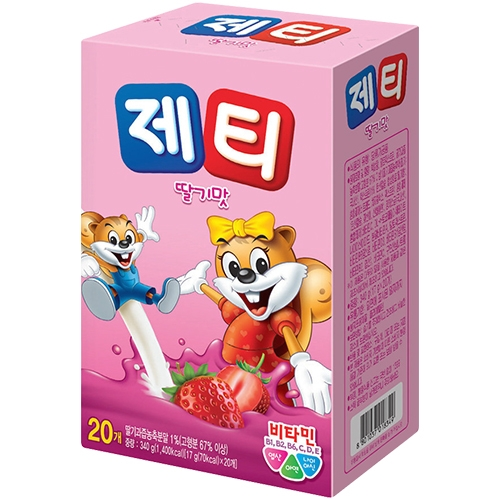 제티 딸기맛 20T