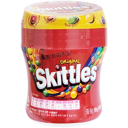 스키틀즈 오리지날 100g (통)