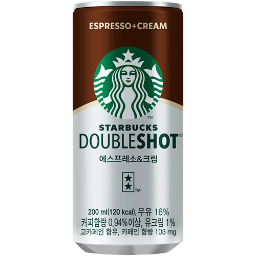 스타벅스 더블샷 에스프레소&크림 200ml