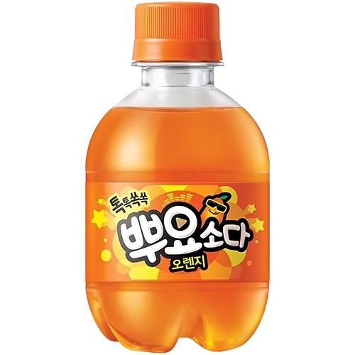 톡톡쏙쏙 뿌요소다 오렌지 245ml