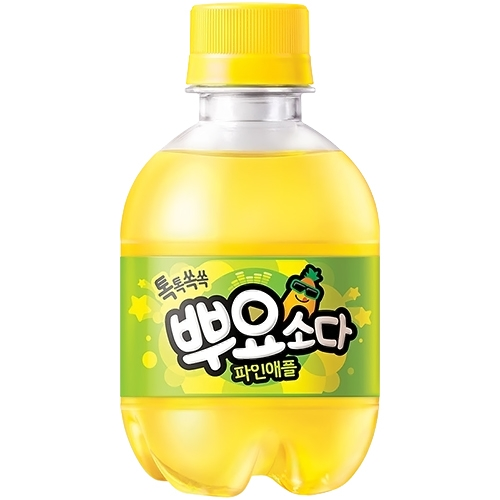 톡톡쏙쏙 뿌요소다 파인애플 245ml