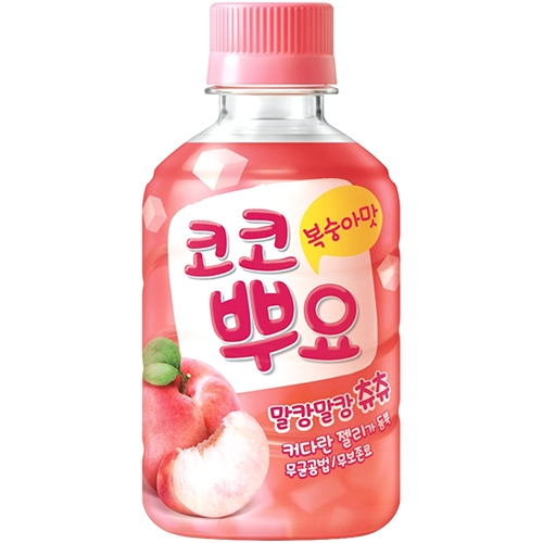 코코뿌요 복숭아맛 280ml