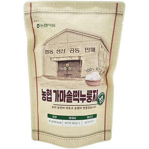 농협 가마솥떡누룽지 40g